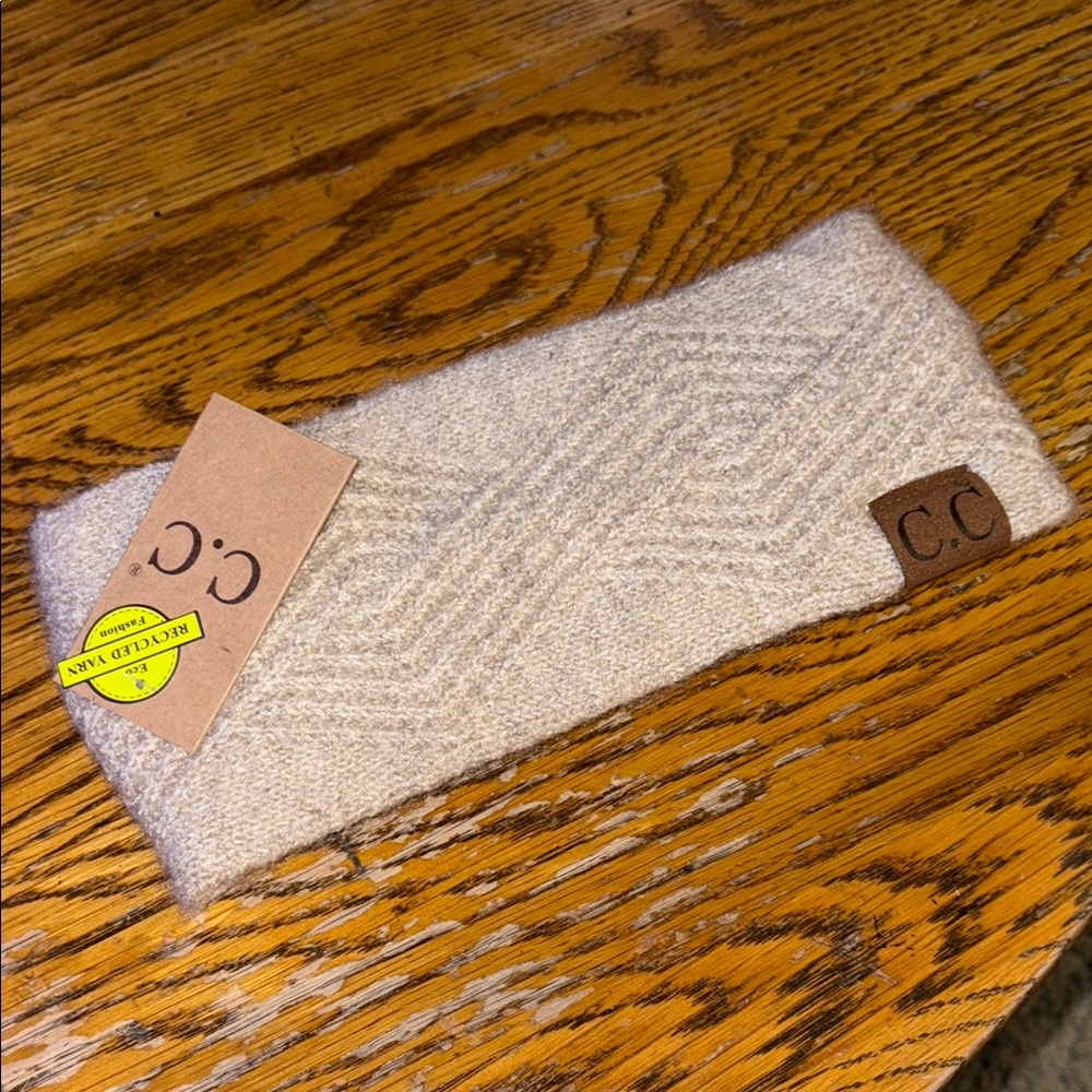 CC Cream Knit Headband